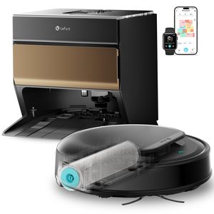 Robot Vacuum and Mop 23000Pa Laser Mapping <b>Zero</b> Tangle Self-Cleaning - Product Image 1
