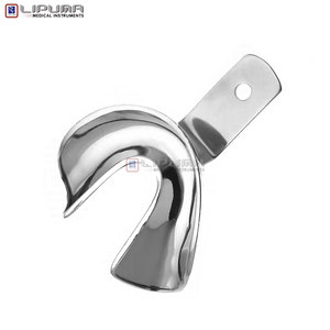Bandeja de Impresión Dental de Calidad Premium con Borde L5 Perf. (Infantil) Talla XS Acero Inoxidable Reutilizable Autoclavable Ortodoncia - Product Image 4