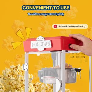 Macchina per Popcorn da Tavolo 480W, Capacità 4 Oz (1.5 Litri) con 3 Paletta, Include Popper per Popcorn Perfetti - Product Image 5