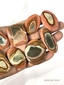 Jaspe Polygramme Naturel, Cabochon de Créateur, Pierre Précieuse en Vrac, Formes Mixtes 20-50mm, Prêt à Expédier, Vente en Gros, Livraison Rapide - Product Image 4