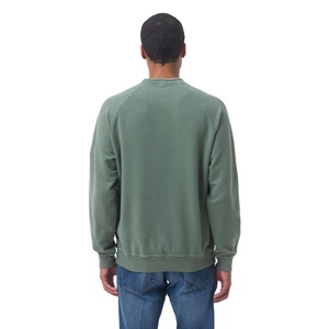 เสื้อสเวตเชิ้ตคอกลมทรงโอเวอร์ไซส์สำหรับผู้ชาย เนื้อผ้าหนานุ่ม ใส่สบาย ทรงหลวม ระบายอากาศได้ดี ซับเหงื่อได้ดี - Product Image 1