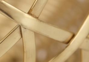 Cesta de Almacenamiento Artesanal de Alambre de Latón Tejido con Asa, Forma de Cuenco, Rústica, Multiusos, Organizador - Product Image 2