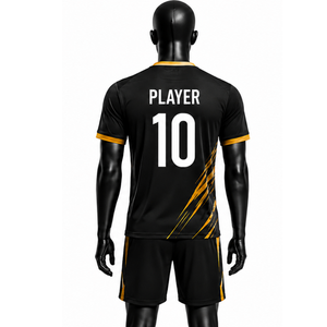 Uniformes de Voleibol, Conjunto de Camiseta y Pantalones Cortos Personalizados para Equipos |   Ropa Deportiva Sublimada |   Ropa de Voleibol para Hombres, Mujeres y Equipos Juveniles - Product Image 3