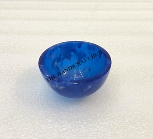 Bol en résine au design élégant, bol en époxy, saladier en résine, bol de service en époxy, saladier en résine époxy à prix très abordable - Product Image 2