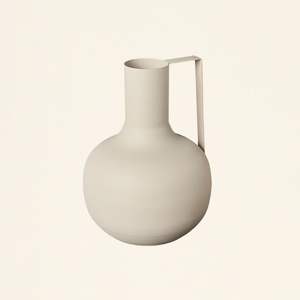 Jarrón de Metal con Acabado Mate, Porta Flores Decorativo de Estilo Nórdico para Mesa, Jarra de Metal para Decoración de Hotel, Hogar u Oficina, Venta al Por Mayor - Product Image 1