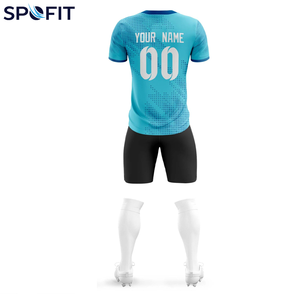 Ensembles d'uniformes de football de qualité supérieure, maillots et shorts de football imprimés par sublimation pour l'entraînement, les matchs de club et les tenues d'équipe - Product Image 6