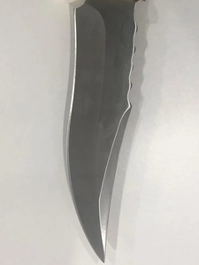 Cuchillo para exteriores con hoja de acero D2, mango de madera y funda de cuero, cuchillo personalizado - Product Image 2
