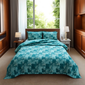 Imperial 300TC Cotton Blend <b>Bed</b> <b>Sheet</b> Set Premium 90x100 Inch Fitted & Flat <b>Bed</b> <b>Sheets</b> for Home & Hotel Twin Size - Product Image 3