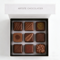 Boîtes à chocolat personnalisées avec logo 8/16, décorations de fête, boîtes cadeaux en papier, fabriquées en papier d'art et en carton pour bonbons et aliments sucrés