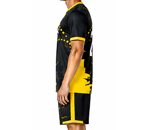 ชุดเสื้อฟุตบอลแบบดั้งเดิมชุดฟุตบอลแบบระเหิดพร้อมโลโก้และตัวเลข - Product Image 4