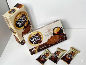 บิสกิตรสกาแฟ 150 กรัม กรุบกรอบ หอมอร่อย รับผลิตแบบ OEM ODM ส่งออก - Product Image 2