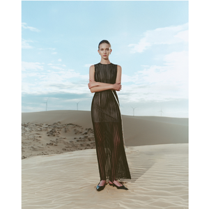 New Arrival Elegant Dresses For Women ODM Support LUNAIRIS GOWNS DRESS Sleeveless Maxi Womens Dresses With 100% COTTON - Product Image 1