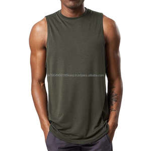 Nouveau débardeur d'été en gros pour hommes, 100% coton et respirant, style décontracté unisexe - Product Image 6