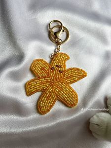 Boho Chic Embroidery Beaded <b>Keychain</b> Handmade Fashion Key Ring for Everyday Carry - Product Image 3