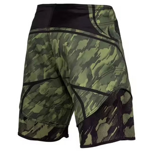 Wholesale <b>Athletic</b> Men MMA Shorts Lightweight Workout Wear For Fitness Gym And Sports Training In Stocks - Product Image 3
