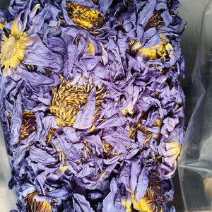 Thé aux fleurs de lotus bleu séchées, fleurs entières, en vrac, thé santé du Vietnam pour mélanges de thé, durée de conservation de 2 ans - Product Image 1