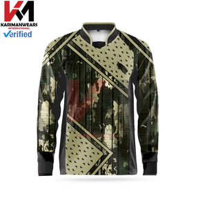 Fabricante OEM de Camisetas de Paintball, Suministro al por Mayor, Diseño de Manga Larga, Tela Resistente, Gráficos Sublimados y Tecnología de Secado Rápido - Product Image 2