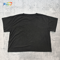 T-shirt Homme Personnalisé Style ERD avec Impression Sérigraphique, Lavage Acide, 200 g/m², 100% Coton, Col Fin, Coupe Boxy Courte