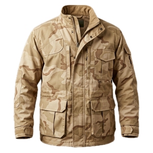 HYPEN SPORTS Hot Sale <b>Men's</b> Winter Outdoor Printed Breathable <b>Soft</b> <b>Shell</b> Waterproof Windbreaker Hunting Hiking <b>Jacket</b> - Product Image 1