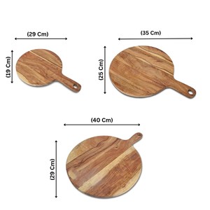 Bandeja Rectangular de Madera de Acacia para Servir, Plato para Queso, Pan, Frutas, Vajilla para Cocina y Comedor - Product Image 6