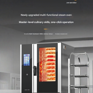 Máquina Eléctrica de Convección para Asar Pollos, Asador Giratorio Automático Comercial, <span class=keywords><strong>Horno</strong></span> Pequeño de Sobremesa para Frutos Secos Grandes - Product Image 3