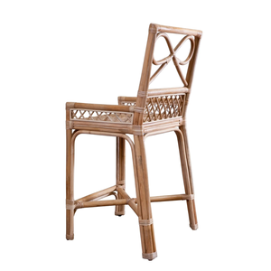Handwicker Natural Rattan Counter Chairs for Kitchen Bar <b>Stools</b> Contemporary Bar Height <b>Stools</b> Factory Price from Vietnam - Product Image 3