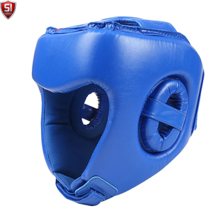 Casco de Boxeo de Cuero Genuino Premium, Protector de Cabeza Ligero, Transpirable, para Entrenamiento y Competencia, Personalizable - Product Image 4