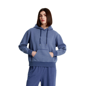 Ensemble de survêtement décontracté 2 pièces pour femme, coupe oversize délavée à l'acide, sweat-shirt et pantalon de jogging pour le quotidien 2026 - Product Image 4