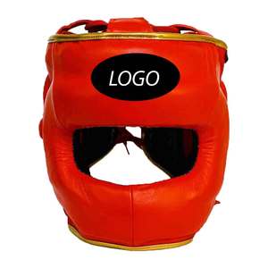 Best Custom Design PVC MMA <b>Head</b> Guard Sparring Helmet Protector Comfortable Breathable for Boxing <b>Training</b> and Fighting - Product Image 4