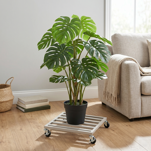 Home Storage Square Plant Stand With Wheels for Garden Patio Multi-Function Balcony Flower Pot <b>Shelf</b> Rack Storage Organizer - Product Image 1