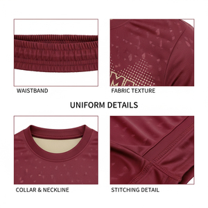 ชุดฟุตบอลแบบซับลิเมชั่นสั่งทำได้ MOQ ต่ำ คุณภาพสูง ผลิตจากผ้าโพลีเอสเตอร์ - Product Image 6