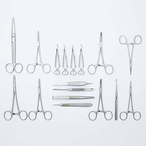 Feline Spay Pack 18 Piece Veterinary Surgical <b>Instruments</b> Cat Spay <b>Instruments</b> Manufacturer Small Animal Surgical <b>Instruments</b> - Product Image 2