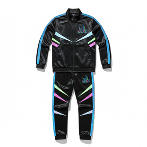 Ensemble de survêtement compressif en tissu recyclé écologique pour hommes, vêtements de sport durables, ensemble de gym de haute qualité, vêtements personnalisés avec logo - Product Image 1