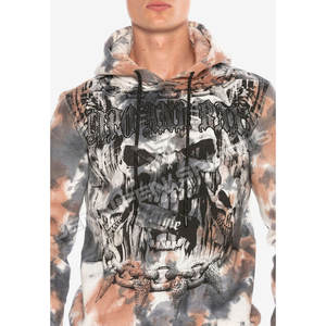 Sudaderas con Capucha de Alta Calidad para Hombre, Teñidas con Técnica Tie-Dye, de Algodón/Poliéster, Estilo Urbano, Transpirables, de Secado Rápido, para Invierno - Product Image 2