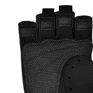 Guantes de Ciclismo de Medio Dedo al por Mayor para Fabricantes, Transpirables de Poliéster para Fitness y Levantamiento de Pesas, Protectores de Muñeca de Cuero Engrosado - Product Image 3