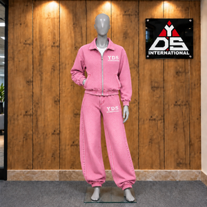 Custom <b>Women</b> Custom Color Denim <b>Jacket</b> And Pants Casual Loose Fit Manufacturer Two Piece Denim Set Matching Denim <b>Jacket</b> - Product Image 1