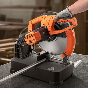 Troncatrice per Acciaio 2800W 1200RPM, Regolabile 0-45 Gradi, Lama da 14'/355mm per Taglio a Secco - Product Image 4