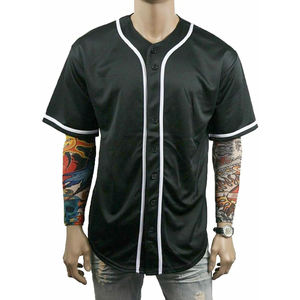 Maillots de baseball en polyester premium avec contrôle avancé de la transpiration, canaux d'aération stratégiques pour une régulation optimale de la température - Product Image 3