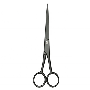 Tijeras para Barba súper cortadas de Color negro de alta calidad, tijeras de pelo de salón de hoja afilada de 5 "con tornillo y tijera para bigote - Product Image 5