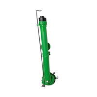 Pistolet d'arrosage à jet longue portée réglable de 70 mm, arroseur à grande portée, arroseur rotatif à 360 degrés, arroseur d'irrigation agricole