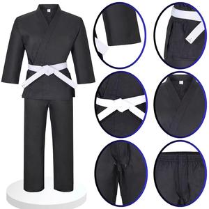 Kimono de BJJ pour homme, coupe classique, bleu, noir, blanc, uniformes de judo, vêtements d'arts martiaux pour adultes - Product Image 6