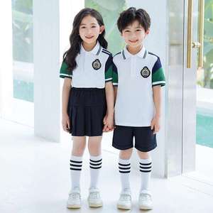 Camiseta Polo Escolar Personalizada para Niños, 100% Algodón, Logotipo Bordado, para Jardín de Infancia, Primaria y Secundaria - Product Image 4