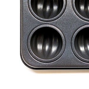 Molde Profesional de Acero al Carbono para Pasteles con Forma de Cáscara de Nuez, 20 Cavidades, Alta Eficiencia, Textura Realista de Nuez, Antiadherente, Doble Cara - Product Image 4