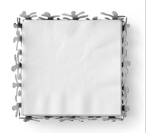 Porte-serviettes élégant et moderne en métal pour tables à manger, accessoire de vaisselle pour la cuisine, usage domestique et hôtelier - Product Image 3