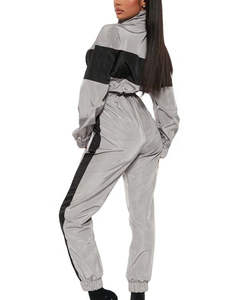 Conjuntos Deportivos para Mujer, Tela de Nailon de Alta Elasticidad, Sudaderas con Capucha y Pantalones Deportivos, Ropa Deportiva Urbana, Conjuntos de Yoga de 2 Piezas - Product Image 5