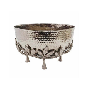 Bol à chocolat en métal vintage de luxe, centre de table décoratif et bol de service pour la maison - Product Image 3