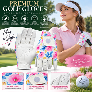 Gants de golf super doux et personnalisables, respirants, avec une adhérence stable, design sportif, ajustement flexible, gants de golf durables - Product Image 5