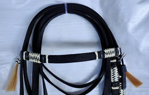 Ensemble de têtière et de collier en nylon de qualité supérieure, design léger, équipement équestre, couleur/taille/logo/marque personnalisables, OEM/ODM disponible - Product Image 6