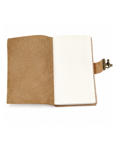 Carnet de notes/journal personnalisé en cuir de haute qualité avec croix de Jésus-Christ en relief, fait main, cousu, avec fermoir - Product Image 5