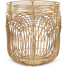 Cesta de Almacenamiento de Bambú Natural, Tejida a Mano, Ecológica, Organizador para Artículos Esenciales del Hogar - Product Image 5